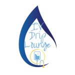 IV Drip Lounge Logo White BG